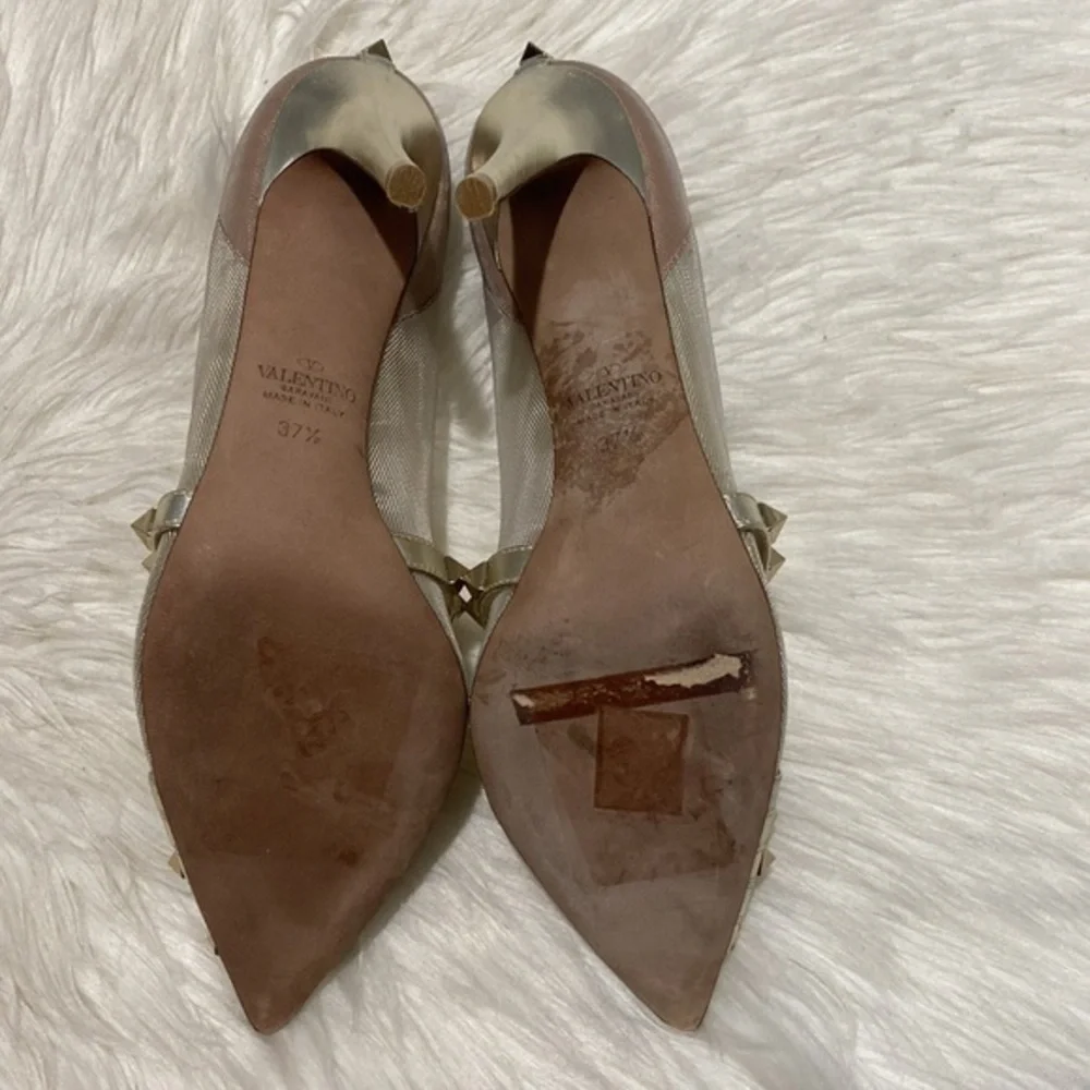 Valentino Garavani Rockstud Alcove pump‎ size 37.5EU - Picture 7 of 14